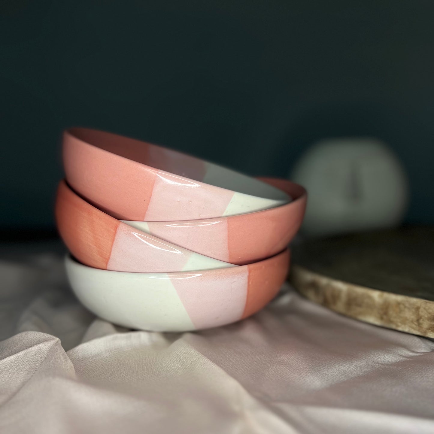 Meal Bowls in Pink Hues