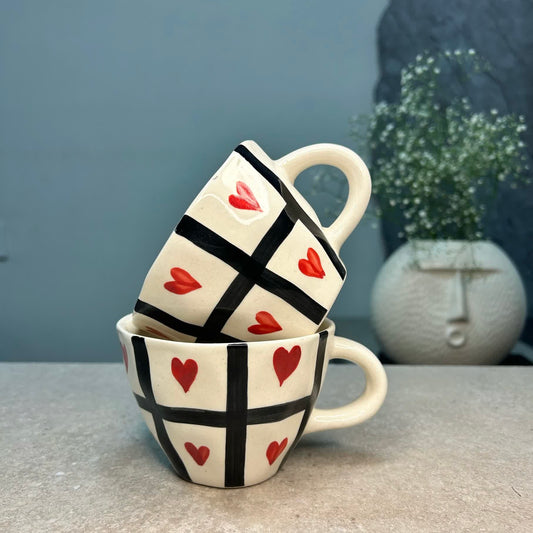 Cross Heart Cups