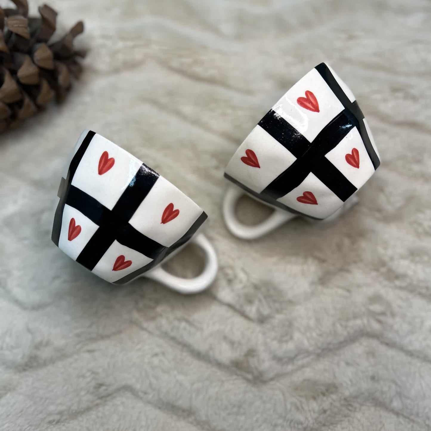 Cross Heart Cups