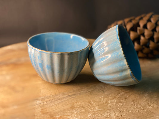 Blue Bowls Set