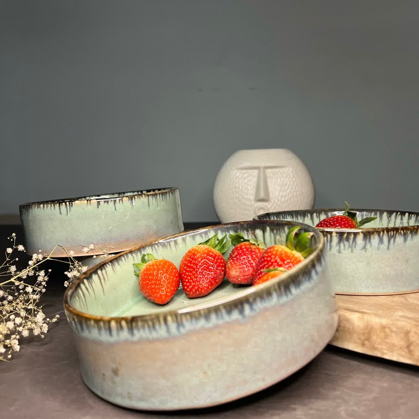 Meal Bowls in Multiple Glaze