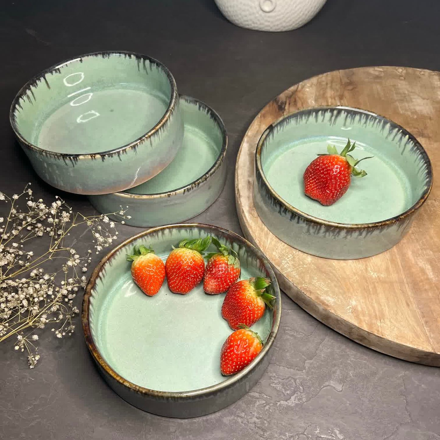 Meal Bowls in Multiple Glaze